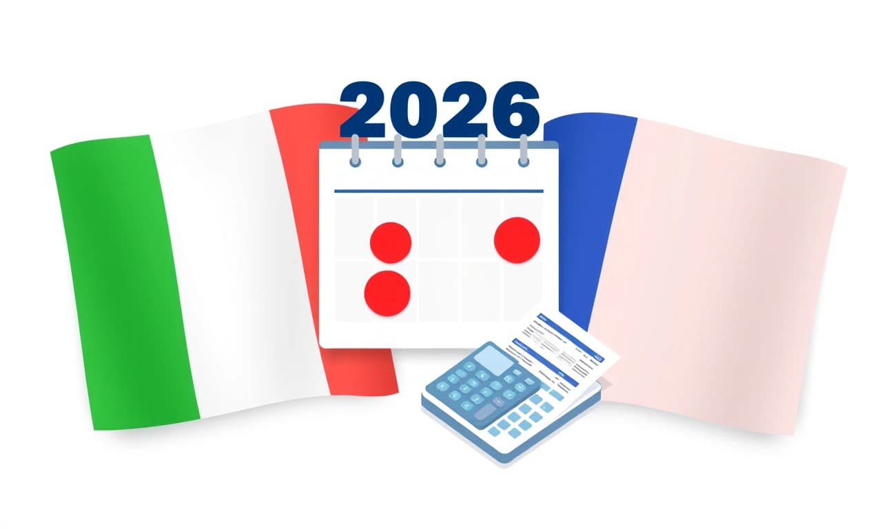 Délais Fiscaux Italie 2026 : Calendrier Complet pour Entrepreneurs Français | YourBusinessInItaly
