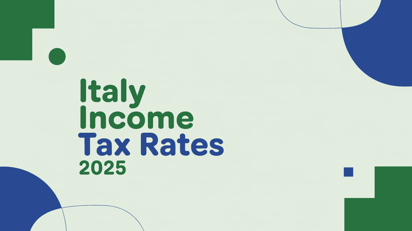 Italy Income Tax Rates 2026: Complete Guide for Expats and