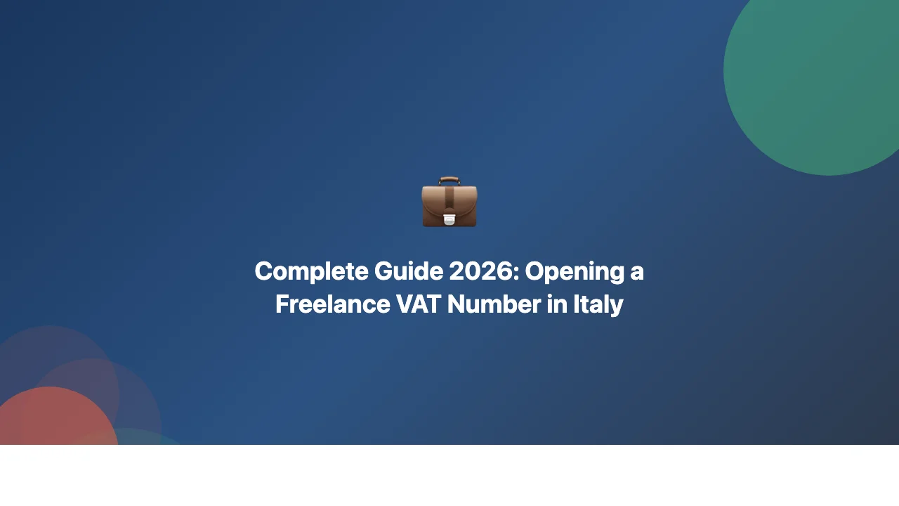 Facture Électronique en Italie pour Étrangers 2026 : Guide Complet sur SdI, Code Destinataire et Représentant Fiscal