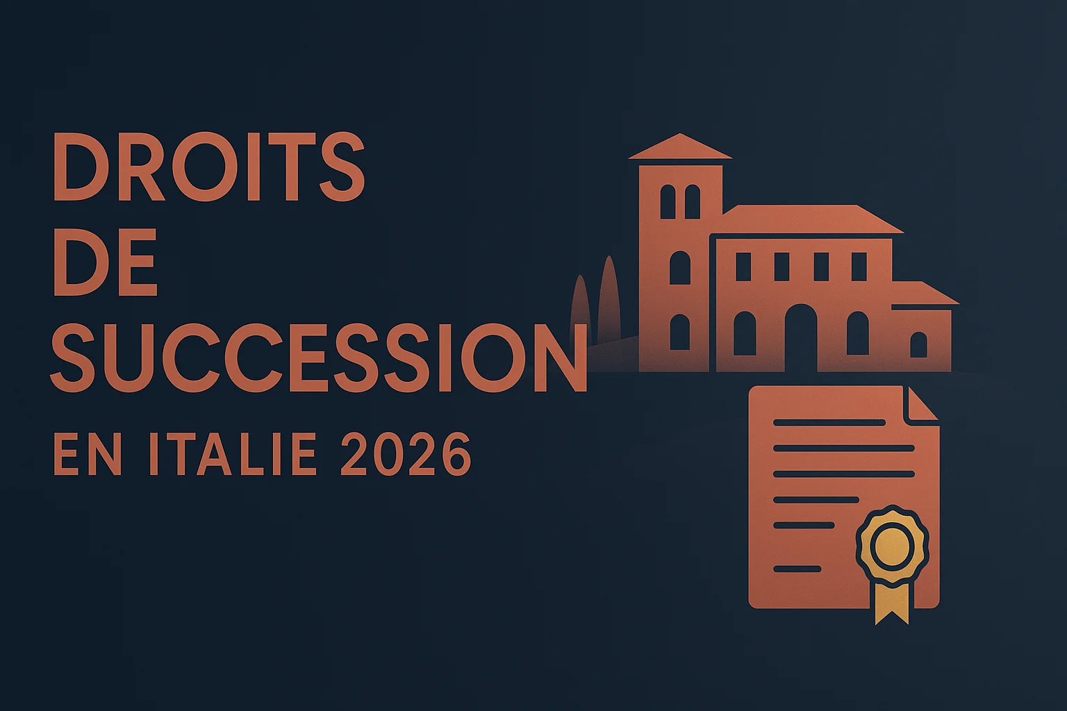 Droits de Succession en Italie 2026 : Guide Complet pour les Étrangers | YourBusinessInItaly