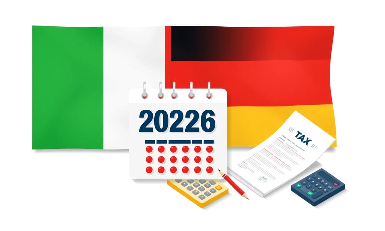Italien Steuerfristen 2026: Kompletter Kalender für Deutsche Unternehmer | YourBusinessInItaly
